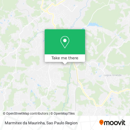 Mapa Marmitex da Maurinha