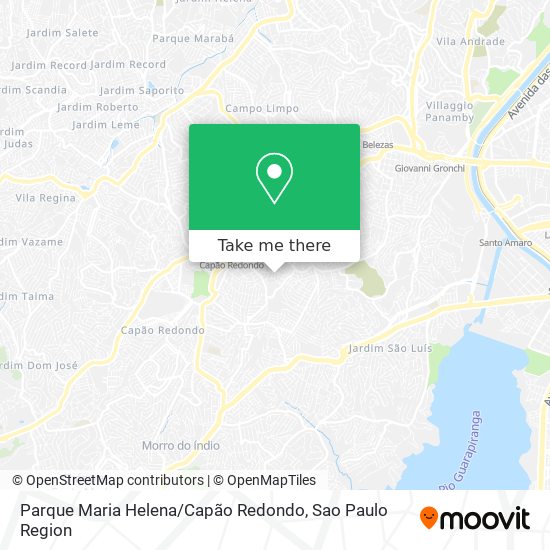 Parque Maria Helena / Capão Redondo map
