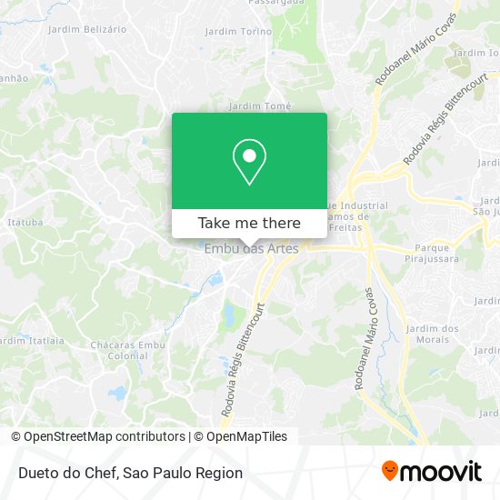 Dueto do Chef map