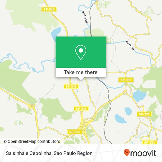Mapa Salsinha e Cebolinha, Rua do Bamburral Perus São Paulo-SP 05205-380