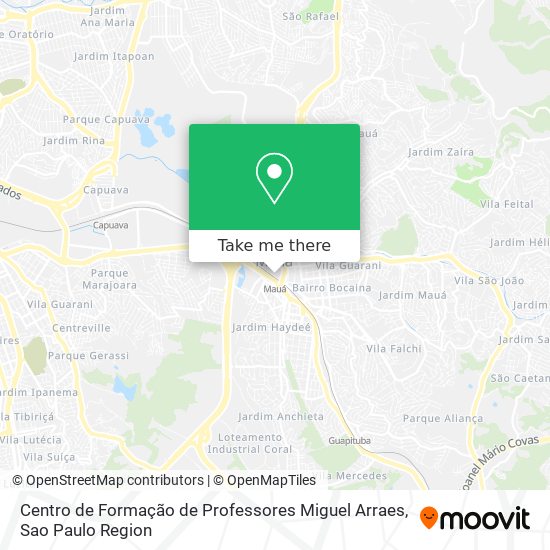 Centro de Formação de Professores Miguel Arraes map