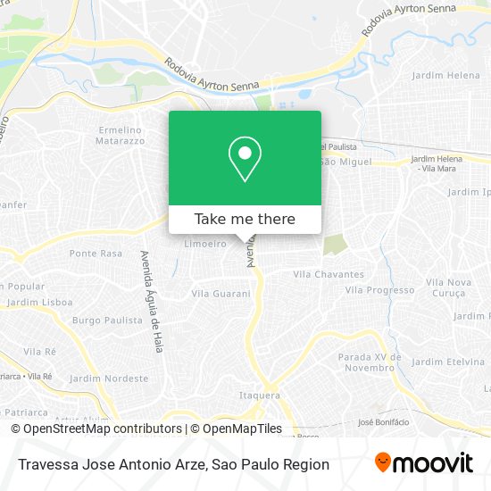 Travessa Jose Antonio Arze map