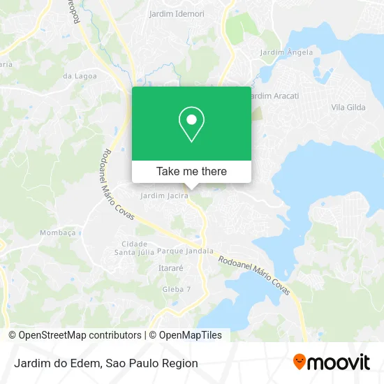Jardim do Edem map