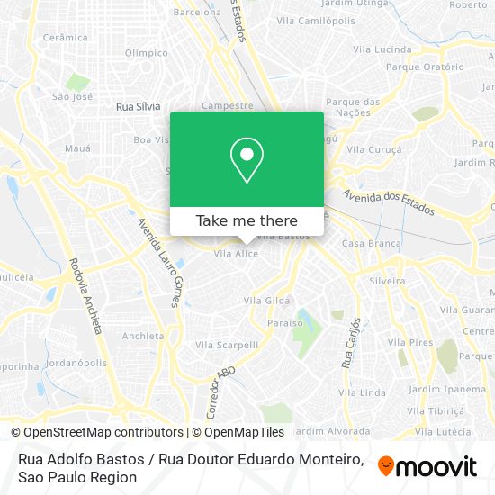 Rua Adolfo Bastos / Rua Doutor Eduardo Monteiro map