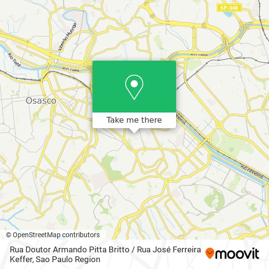 Rua Doutor Armando Pitta Britto / Rua José Ferreira Keffer map