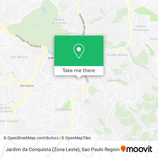 Jardim da Conquista (Zona Leste) map