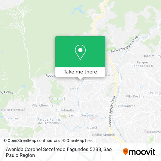 Avenida Coronel Sezefredo Fagundes 5288 map
