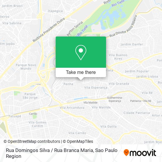 Rua Domingos Silva / Rua Branca Maria map