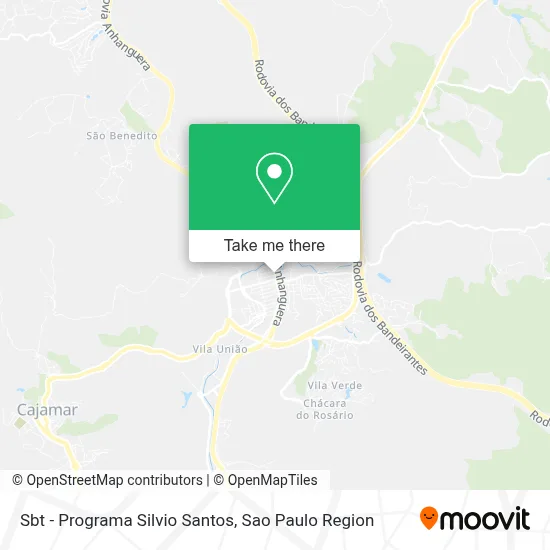 Sbt - Programa Silvio Santos map