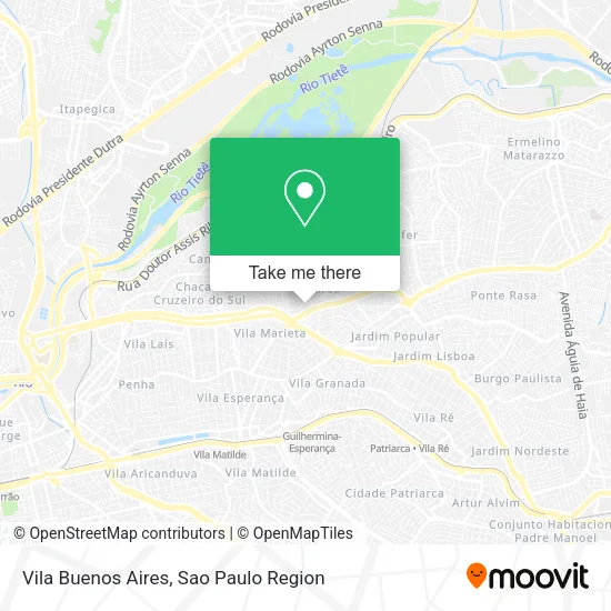 Vila Buenos Aires map