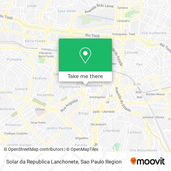 Solar da Republica Lanchonete map