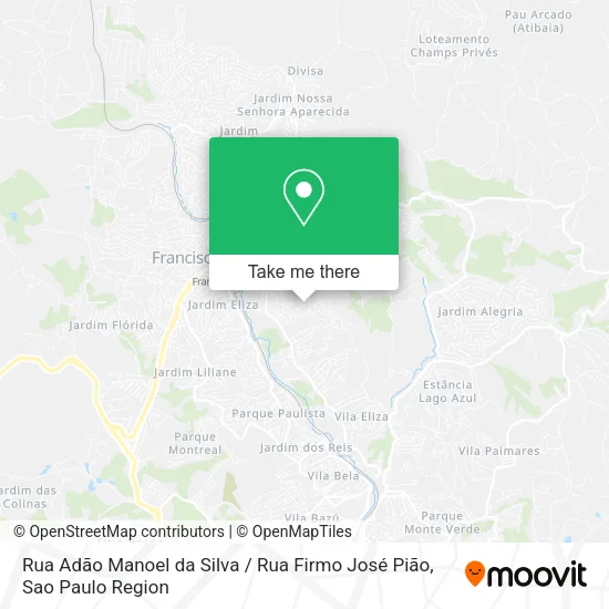 Rua Adão Manoel da Silva / Rua Firmo José Pião map