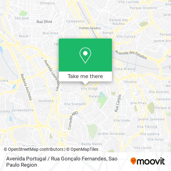 Avenida Portugal / Rua Gonçalo Fernandes map