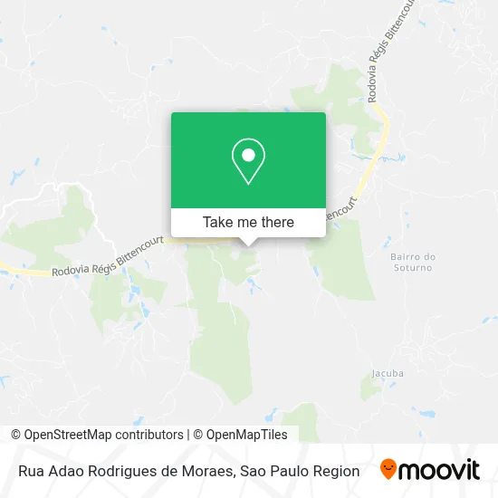 Rua Adao Rodrigues de Moraes map