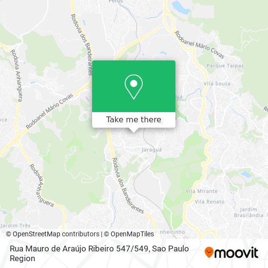 Rua Mauro de Araújo Ribeiro 547 / 549 map