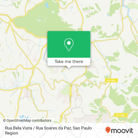 Rua Bela Vista / Rua Soares da Paz map