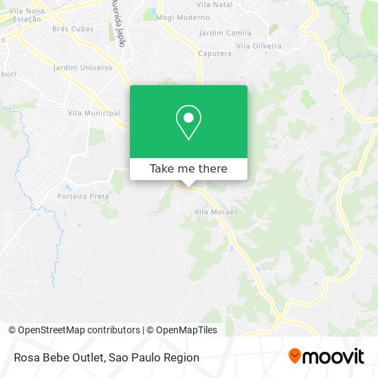 Rosa Bebe Outlet map