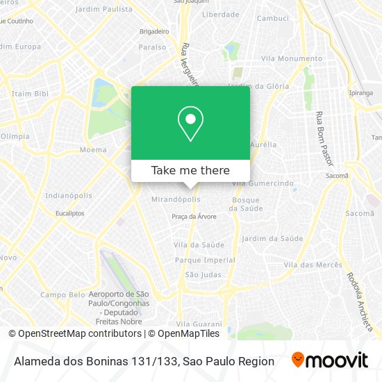 Alameda dos Boninas 131/133 map
