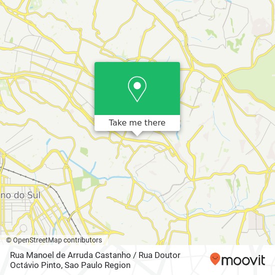 Rua Manoel de Arruda Castanho / Rua Doutor Octávio Pinto map