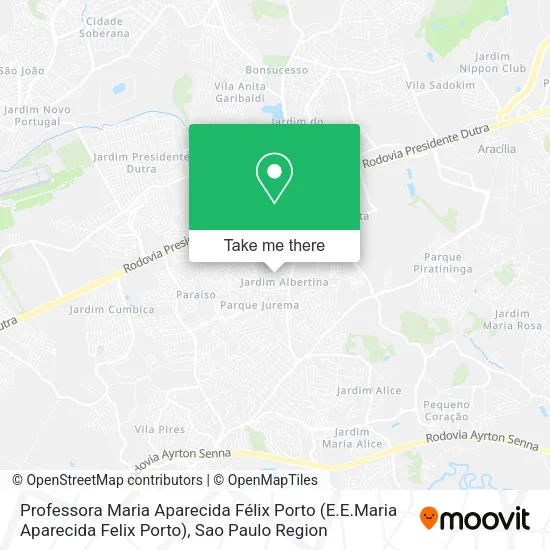 Professora Maria Aparecida Félix Porto (E.E.Maria Aparecida Felix Porto) map