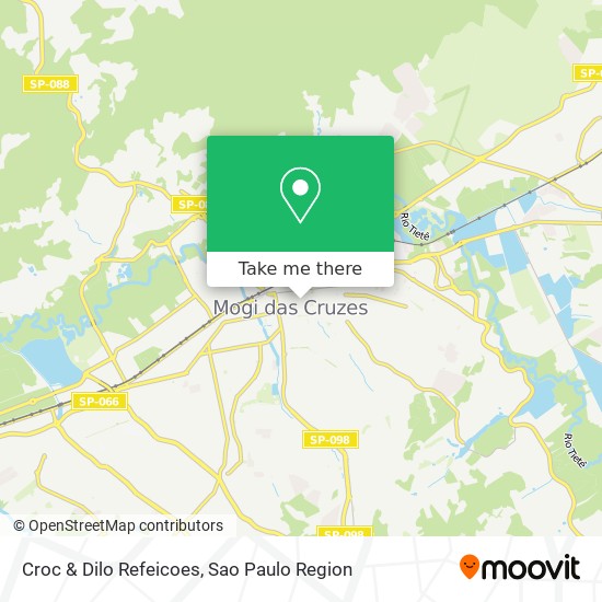 Croc & Dilo Refeicoes map