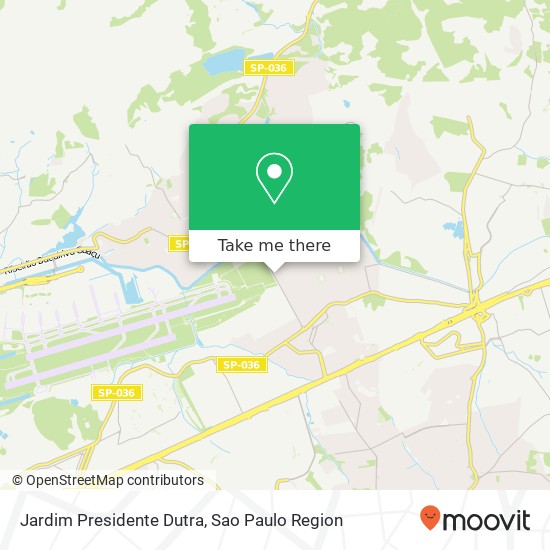 Jardim Presidente Dutra map