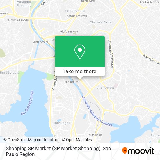 Shopping SP Market map