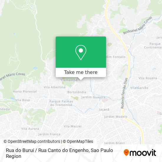 Rua do Buruí / Rua Canto do Engenho map