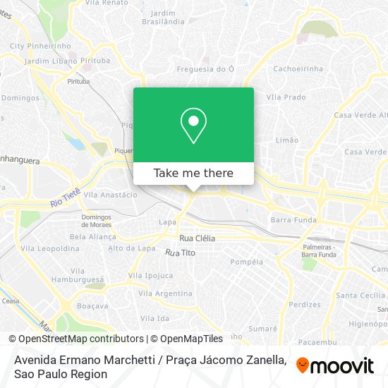 Avenida Ermano Marchetti / Praça Jácomo Zanella map