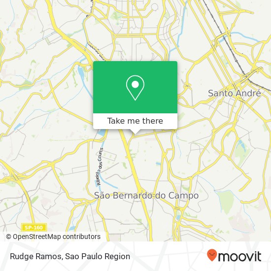 Mapa Rudge Ramos