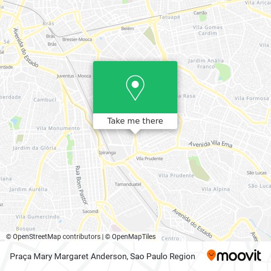 Praça Mary Margaret Anderson map