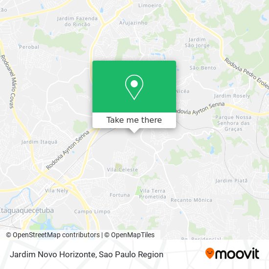 Jardim Novo Horizonte map