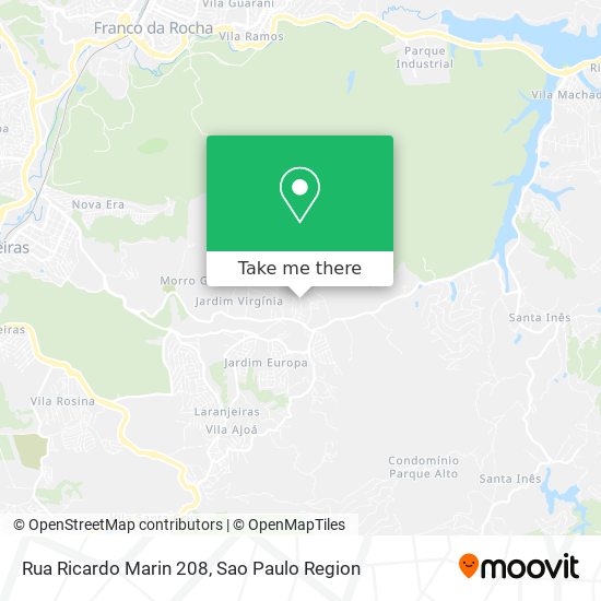 Rua Ricardo Marin 208 map