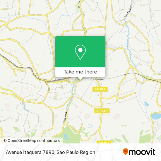 Avenue Itaquera 7890 map