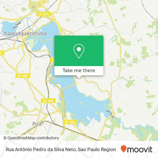 Mapa Rua Antônio Pedro da Silva Neto