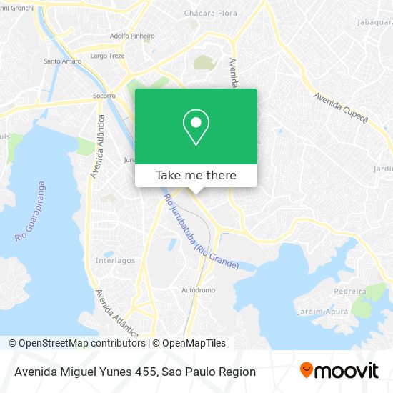 Avenida Miguel Yunes 455 map