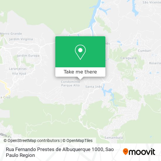 Rua Fernando Prestes de Albuquerque 1000 map