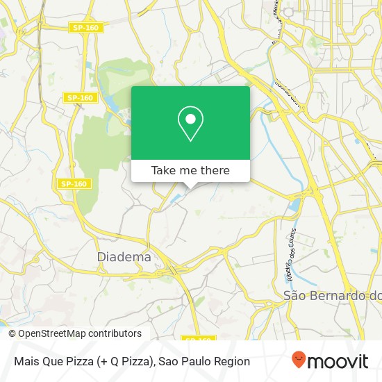 Mapa Mais Que Pizza (+ Q Pizza)