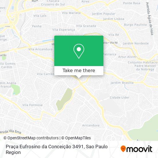 Praça Eufrosino da Conceição 3491 map