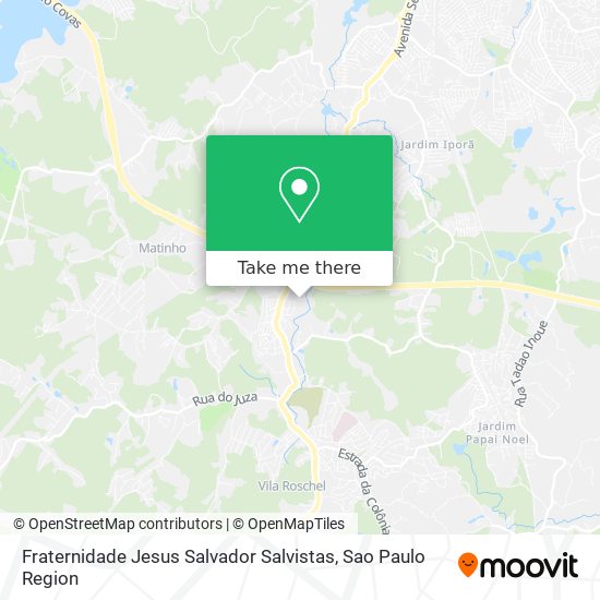 Fraternidade Jesus Salvador Salvistas map