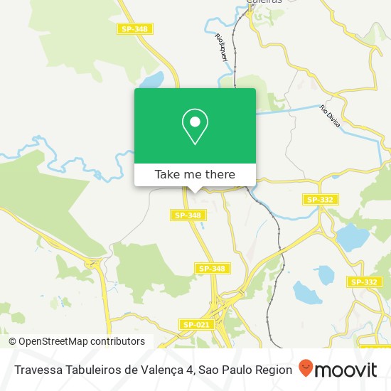 Mapa Travessa Tabuleiros de Valença 4