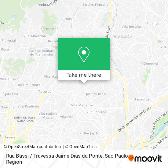 Rua Bassi / Travessa Jaime Dias da Ponte map