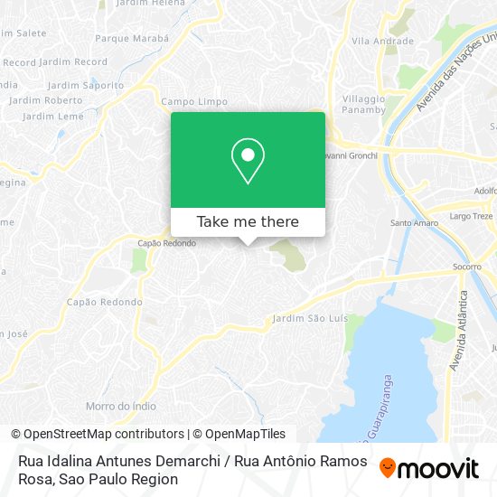 Rua Idalina Antunes Demarchi / Rua Antônio Ramos Rosa map
