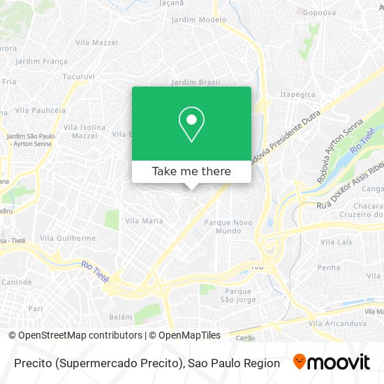 Precito (Supermercado Precito) map