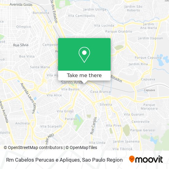 Rm Cabelos Perucas e Apliques map
