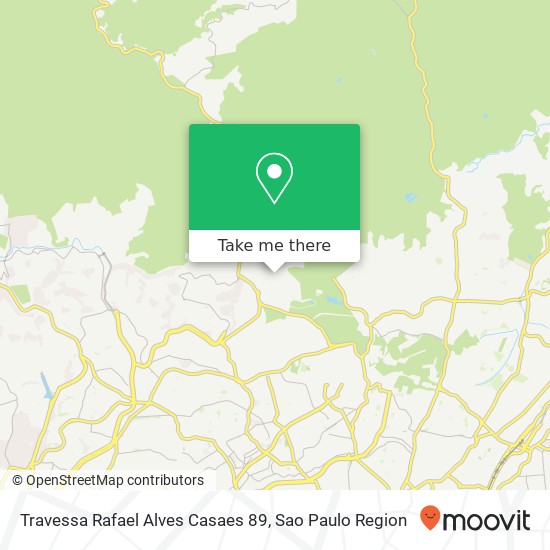 Travessa Rafael Alves Casaes 89 map