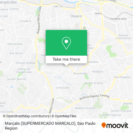 Marçalo (SUPERMERCADO MARCALO) map