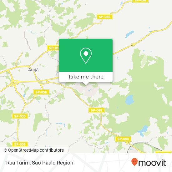 Rua Turim map