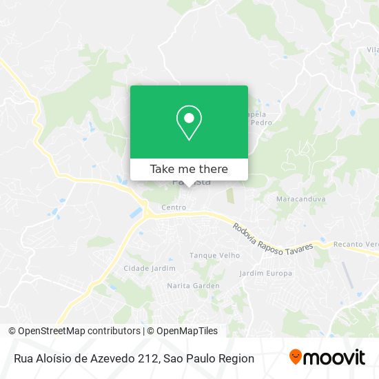 Rua Aloísio de Azevedo 212 map