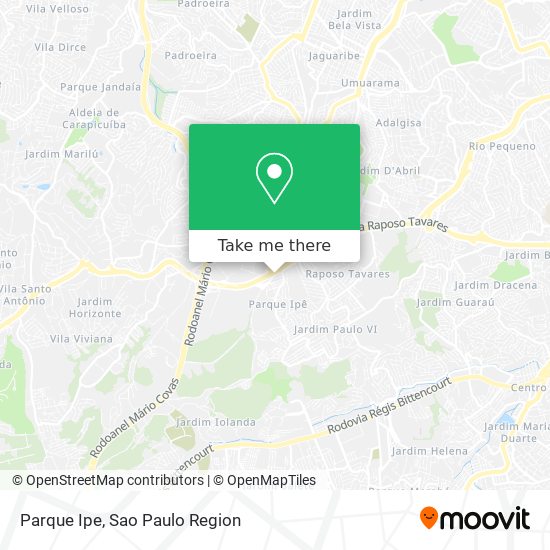 Parque Ipe map